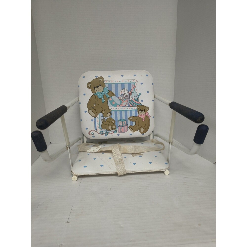 Vintage Graco Tot-Loc Lock Clip On Table Top High Chair Booster Seat Retro